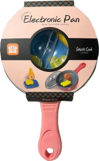 Set da cucina con padella a batterie che cambia colore al cibo