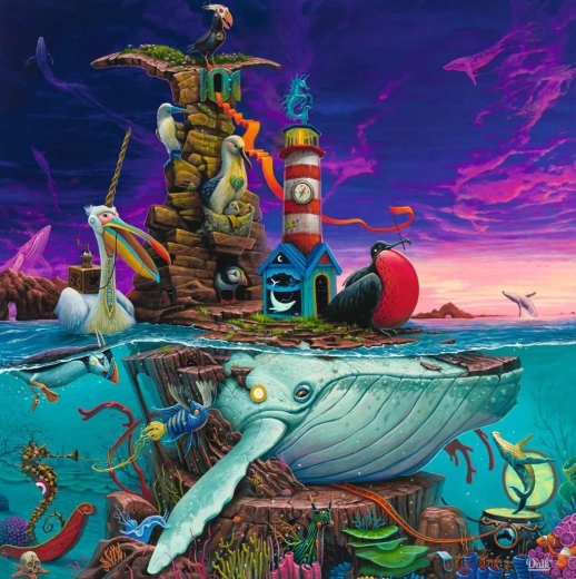 Puzzle quadrato Ravensburger Arcipelago 500 pezzi
