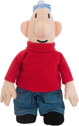 Pupazzo di peluche Mat (Pat e Mat) 35 cm - 1 pezzo