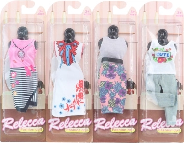 Vestitini per bambola 12,5 × 5,5 cm