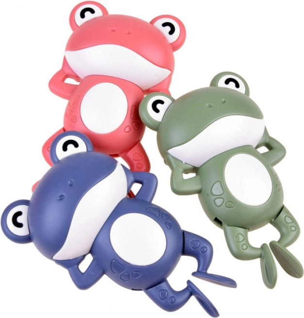 Rana giocattolo galleggiante per il bagno