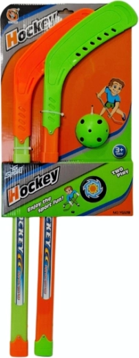 Set da hockey per bambini – bastoni regolabili, pallina e disco