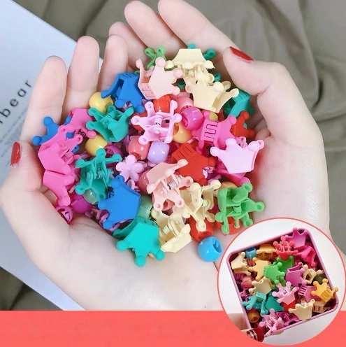 Mollette per capelli a rana - corona