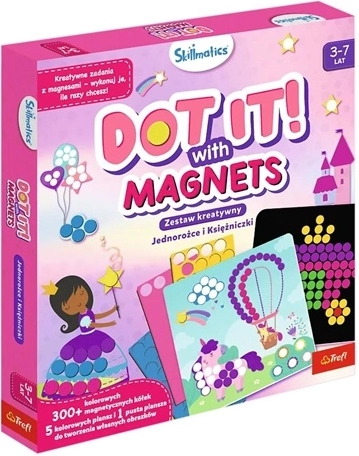 Trefl Skillmatics Dot It! con magneti unicorni e principesse