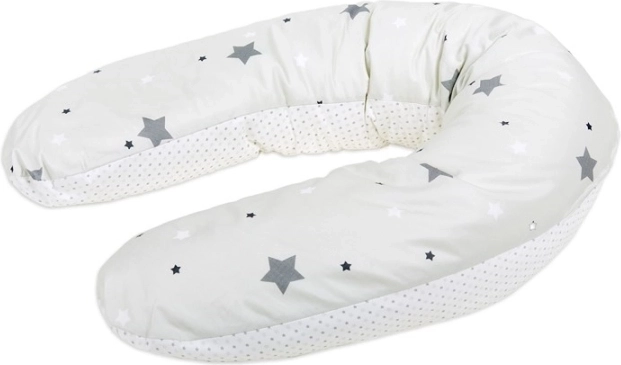 Träumeland cuscino per allattamento design 5 grigio Stars