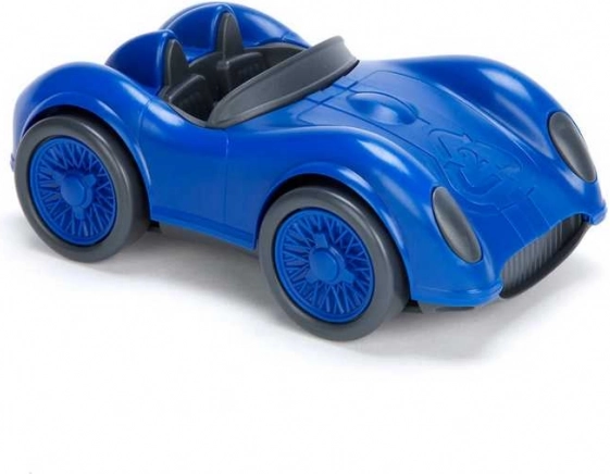 green toys auto da corsa blu