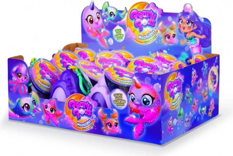 Pearly Pods Moonlight amici luminosi per la notte