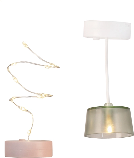 Illuminazione per casa delle bambole Lundby – 2 lampade - 2 pezzi