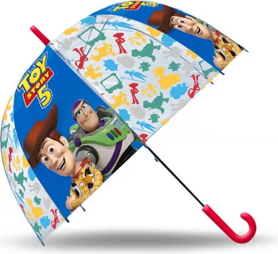 Ombrello per bambini trasparente automatico Toy Story 46 cm - 1 pezzo