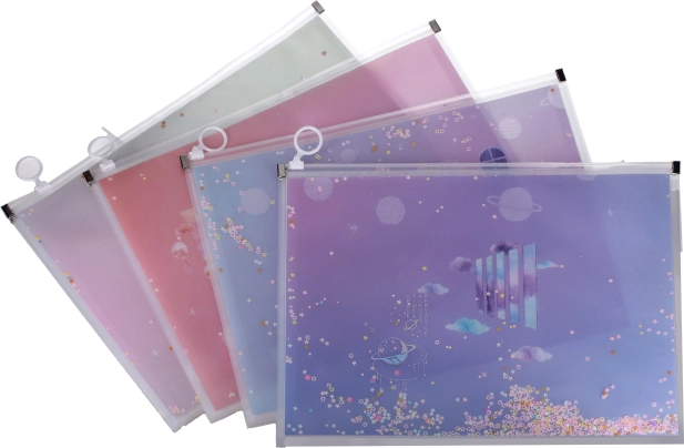 Cartella portadocumenti con cerniera 33 × 24,5 cm