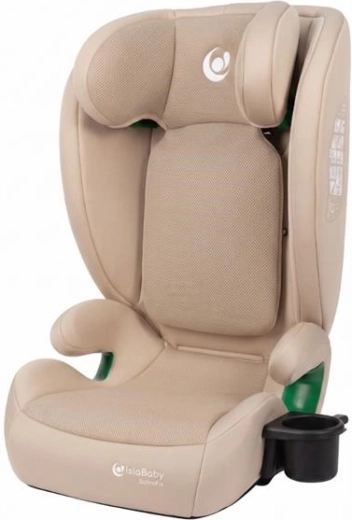 IslaBaby SafiroFix i-Size seggiolino auto 100–150 cm isofix mesh beige