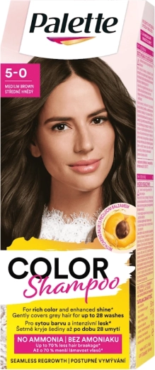 Palette Color Shampoo 5-0 castano medio 50 ml