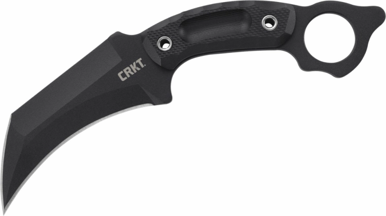 CRKT Du Hoc Black coltello da combattimento karambit 12,9 cm con fodero
