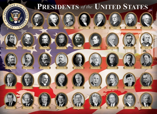 Puzzle Presidenti degli Stati Uniti d'America 1000 pezzi