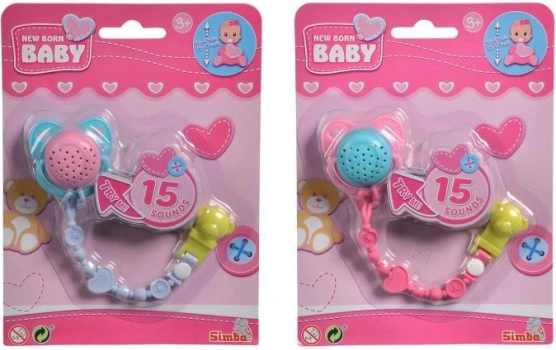 NBB Clip con ciuccio con suoni