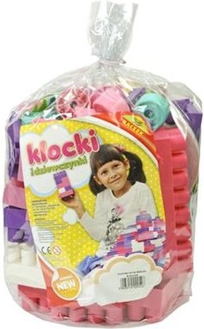Maxi set di costruzioni – set medio da 80 pezzi per bambine