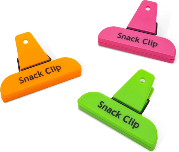 Clip per chiudere i sacchetti - 3 pezzi
