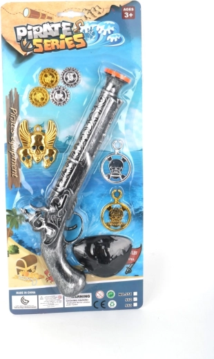 Pistola da pirata con accessori