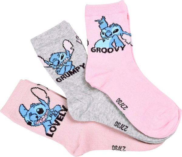 Calzini per bambini Disney Lilo & Stitch Stitch (6 paia)