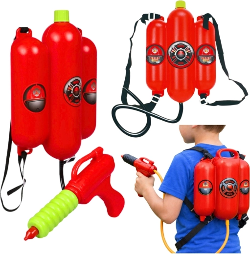 Zaino antincendio ad acqua con pistola per bambini