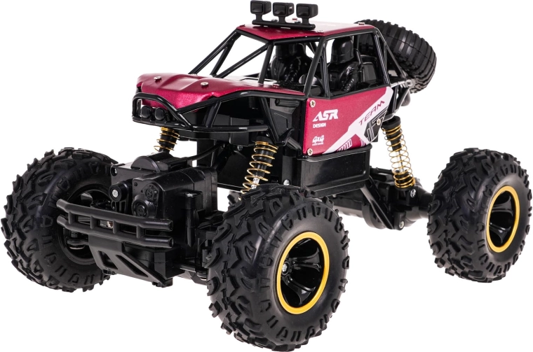 RC rock crawler 1:16 Monster Rock 4x4 – Rosso