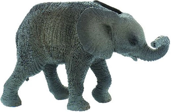 Bullyland cucciolo di elefante africano figurina
