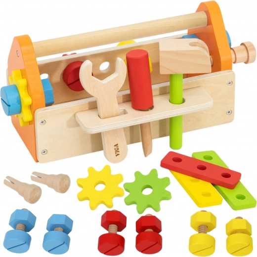 Set di attrezzi in legno in box VIGA PolarB