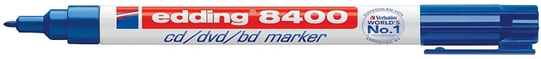 Pennarello per CD edding 8400, blu