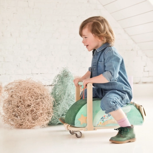 Lilliputiens cavalcabile draghetto Joe