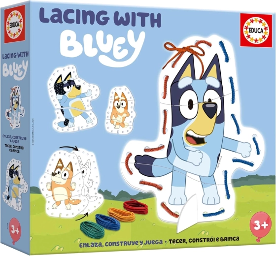 Educa set per infilare con Bluey