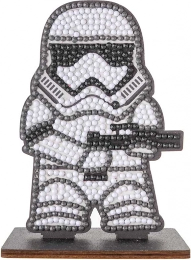 Pittura diamantata Star Wars: Stormtrooper – set Crystal Art