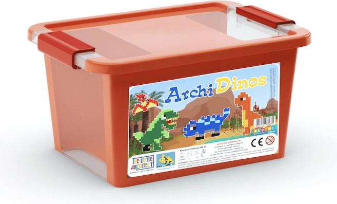 Little Architect archidinos 750 pz – kit di costruzione educativo dinosauri