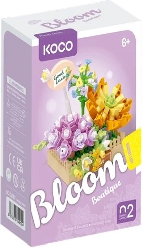 KOCO succulente in vaso decorativo – set di costruzione da 295 pezzi - 1 pezzo