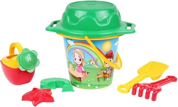 TechnoK set da sabbia con annaffiatoio