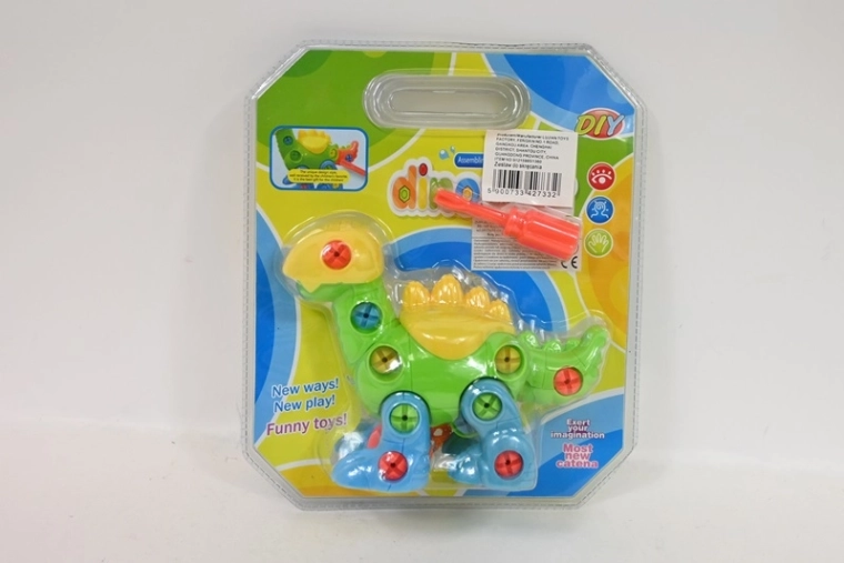 Kit di costruzione con viti Dino 3D