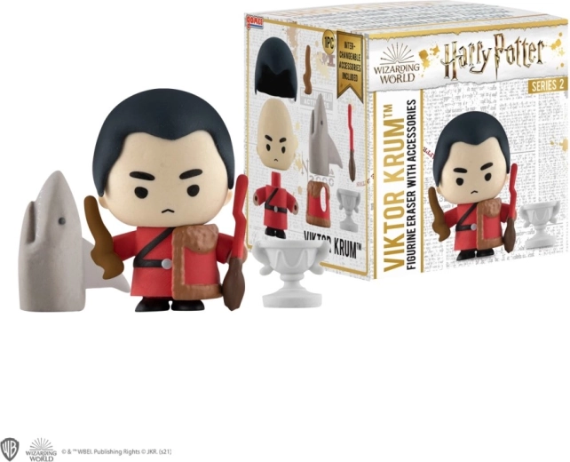 Harry Potter figurina in gomma Viktor Krum (Serie 2)