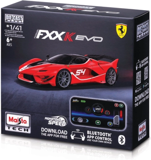 Maisto RC Ferrari FXX-K EVO rossa 1:41 con luci