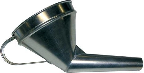 Imbuto metallico inclinato con filtro MB