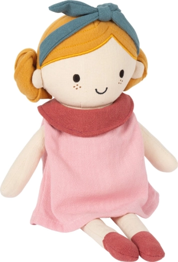 Bambola di stoffa Lina – morbida amica di peluche per bambini fin dalla nascita