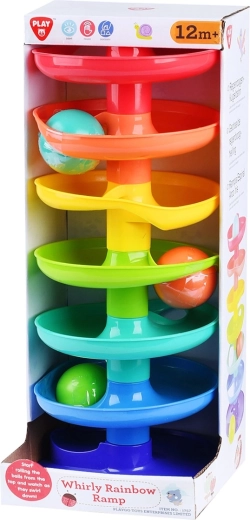 Playgo rampa arcobaleno a spirale - 1 pezzo