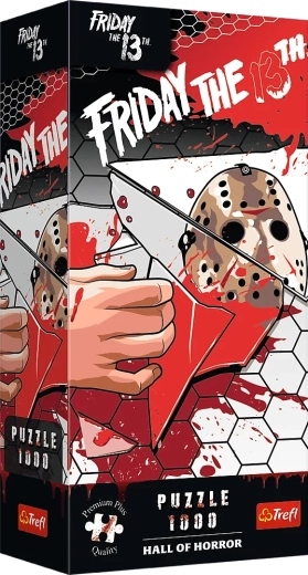 Puzzle Trefl Premium Plus Hall of Horror: Venerdì 13 - 1000 pezzi