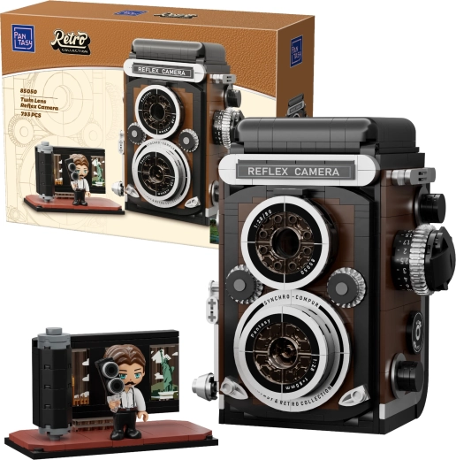 Pantasy Retro collection fotocamera retrò TLR (Twin Lens Reflex)