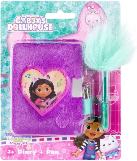 Mini diario di peluche con penna Gabby's Dollhouse
