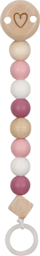 Goki baby catenella per ciuccio con cuoricino - 1 pezzo