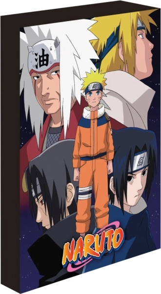 Quadro LED luminoso NARUTO 30 × 40 cm