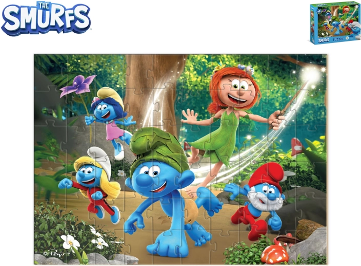 Puzzle per bambini Puffi Principessa 60 pezzi