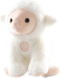 Agnellino di peluche con suono 22 cm