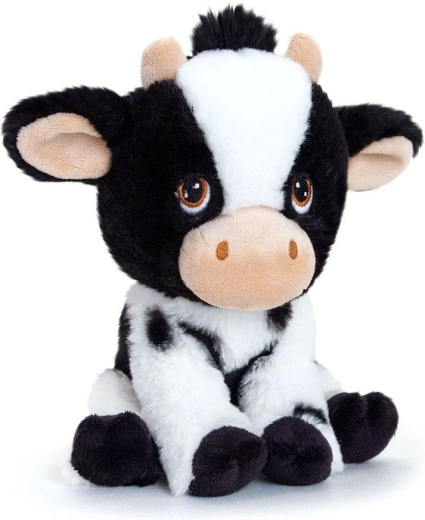Mucca di peluche Keeleco 18 cm