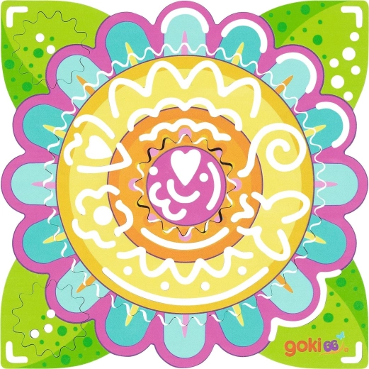 Spirografo per mandala Goki