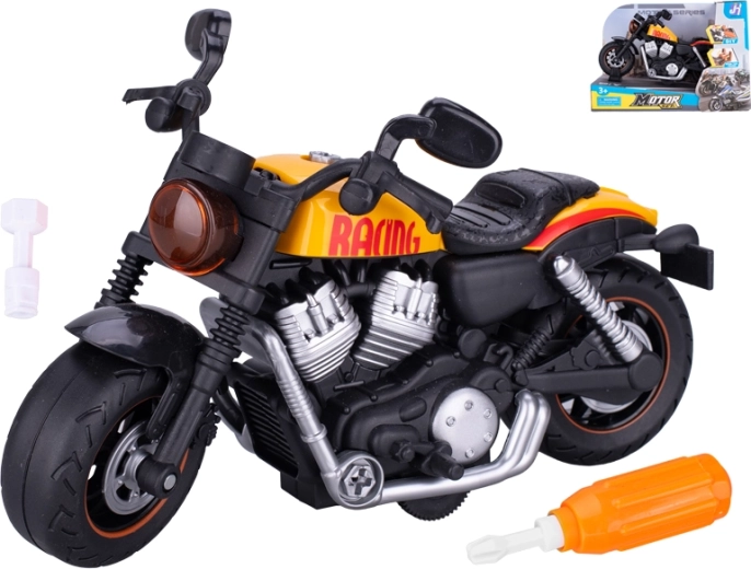 Moto da corsa avvitabile a volano 22 cm